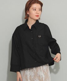 FRED PERRY | 【別注】FRED PERRY / Sheer Knit Panneled Shirt(シャツ/ブラウス)