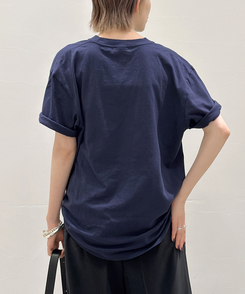 GOOD ROCK SPEED(グッドロックスピード)の「【GOOD ROCK SPEED / グッドロックスピード】追加 別注BUTTON YOUR FLY T-SH(Tシャツ/カットソー・レディース・ネイビー・FREE)」の16枚目の写真