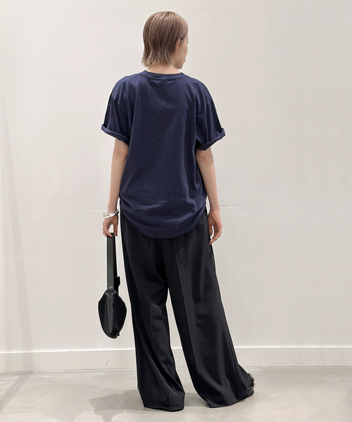 GOOD ROCK SPEED(グッドロックスピード)の「【GOOD ROCK SPEED / グッドロックスピード】追加 別注BUTTON YOUR FLY T-SH(Tシャツ/カットソー・レディース・ネイビー・FREE)」の13枚目の写真