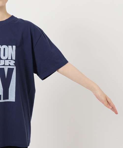 GOOD ROCK SPEED(グッドロックスピード)の「【GOOD ROCK SPEED / グッドロックスピード】追加 別注BUTTON YOUR FLY T-SH(Tシャツ/カットソー・レディース・ネイビー・FREE)」の7枚目の写真