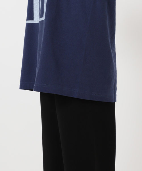 GOOD ROCK SPEED(グッドロックスピード)の「【GOOD ROCK SPEED / グッドロックスピード】追加 別注BUTTON YOUR FLY T-SH(Tシャツ/カットソー・レディース・ネイビー・FREE)」の5枚目の写真