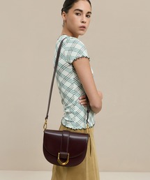 CHARLES & KEITH | Gabine ガビーヌ レザーサドルバッグ(ショルダーバッグ)