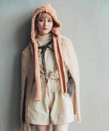 ORIENT MILLINERY | ≪HAND KNIT≫ PIGMO KNIT HOODIE(ニットキャップ/ビーニー)