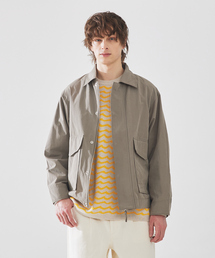 ABAHOUSE | 【撥水】パウダーピーチ ウェザーブルゾン/ A-2型(ブルゾン)