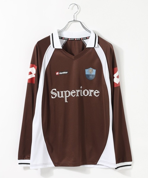 LOTTO(ロット)の「【LOTTO/ロット】オーバーサイズゲームシャツ(Tシャツ/カットソー・メンズ・ブラウン/ブラック・FREE)」の4枚目の写真