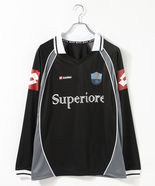 LOTTO(ロット)の「【LOTTO/ロット】オーバーサイズゲームシャツ(Tシャツ/カットソー・メンズ・ブラウン/ブラック・FREE)」の3枚目の写真