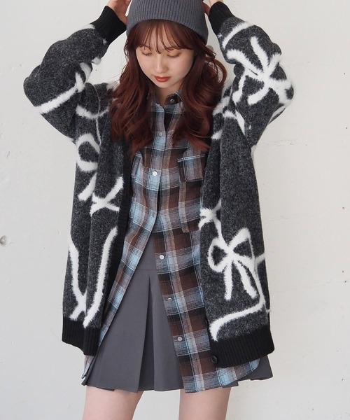 ★専用★ロボホン　ぽんぽんフーディカーディガン三着とくまちゃん付きニット帽３点 ☆専用☆ロボホン ぽんぽんフーディカーディガン三着とくまちゃん付き