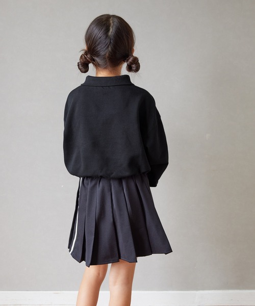 セール】【WEB限定セール】キッズ ハーフジップスタンドカラー