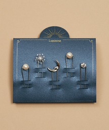 Zoule（ゾーラ）の「Zoule ゾーラ：Luminousシリーズ　crescent moon　ヘアピン（セットUピン）（ヘアピン）」