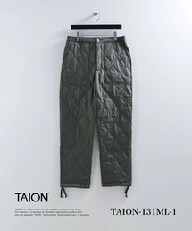 TAION（タイオン）の「【TAION(タイオン)】〈ユニセックス〉ミリタリー ダウンパンツ（その他パンツ）」