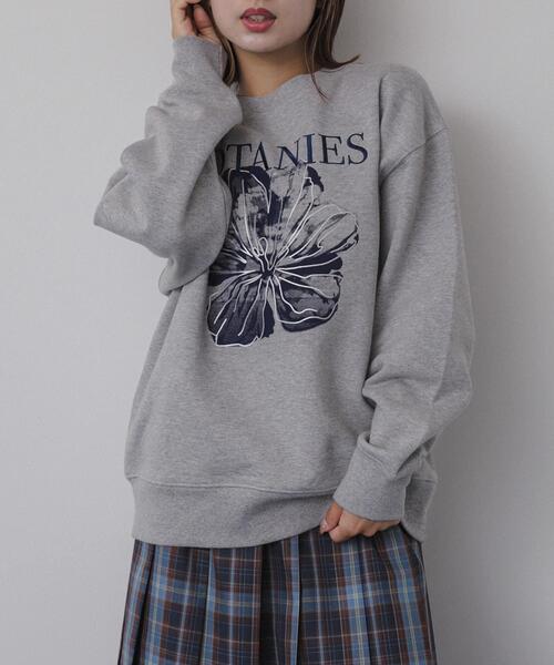 SENSE OF PLACE by URBAN RESEARCH（センスオブプレイスバイアーバンリサーチ）の「シシュウグラフィックルーズスウェット（スウェット・レディース・その他1/その他2/その他3/その他4・ONE）」の10枚目の写真