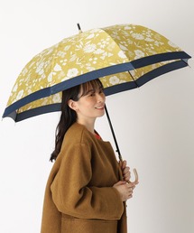 LANVIN en Bleu（ランバンオンブルー）の「長傘 耐風 花柄 サテンプリント ジャンプ式（長傘）」