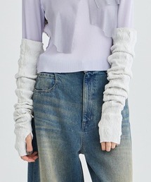 kotohayokozawa | 【kotohayokozawa/コトハヨコザワ】SHRUNK-KNIT ARM COVER/シュリンクニットアームカバー(アームカバー)