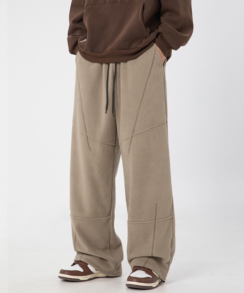 Ressaca(レサーカ)の「ルーズシルエットフリースイージーパンツ(その他パンツ・メンズ・ベージュ/ブラック/チャコール・XL/L/M)」の3枚目の写真