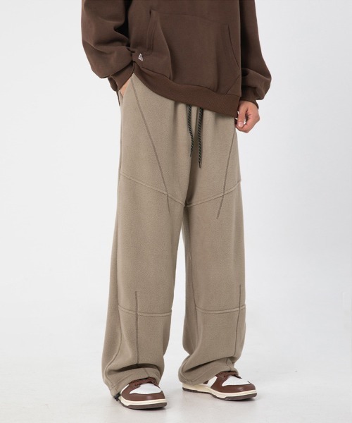 Ressaca(レサーカ)の「ルーズシルエットフリースイージーパンツ(その他パンツ・メンズ・ベージュ/ブラック/チャコール・XL/L/M)」の14枚目の写真