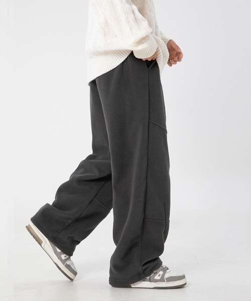 Ressaca(レサーカ)の「ルーズシルエットフリースイージーパンツ(その他パンツ・メンズ・ベージュ/ブラック/チャコール・XL/L/M)」の11枚目の写真
