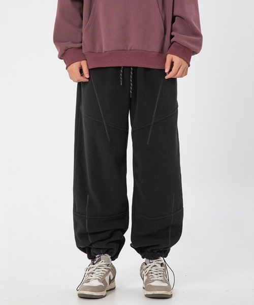 Ressaca(レサーカ)の「ルーズシルエットフリースイージーパンツ(その他パンツ・メンズ・ベージュ/ブラック/チャコール・XL/L/M)」の5枚目の写真