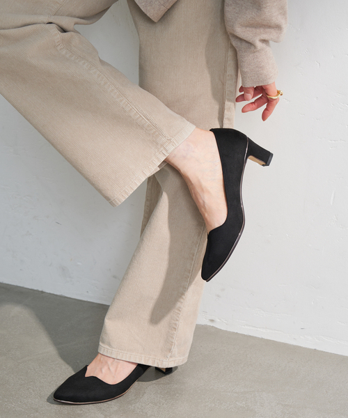 【セール】5cmコウブカメタルラインパンプス（パンプス）｜LE TALON（ルタロン）