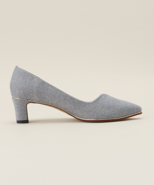 【セール】5cmコウブカメタルラインパンプス（パンプス）｜LE TALON（ルタロン）