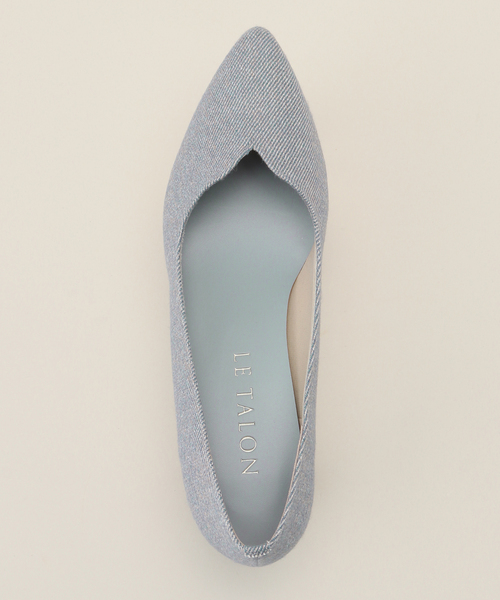 【セール】5cmコウブカメタルラインパンプス（パンプス）｜LE TALON（ルタロン）