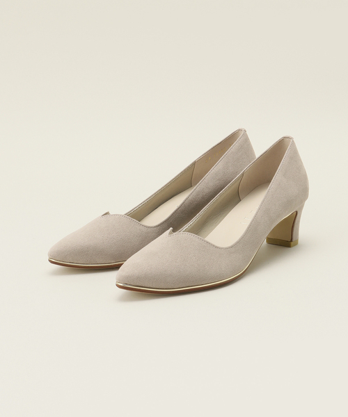 【セール】5cmコウブカメタルラインパンプス（パンプス）｜LE TALON（ルタロン）