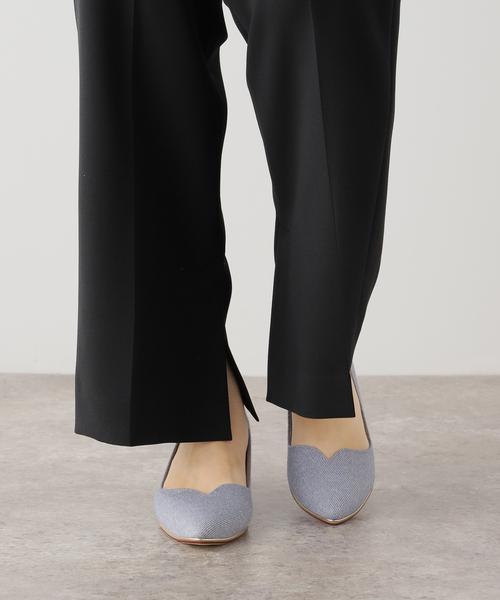 【セール】5cmコウブカメタルラインパンプス（パンプス）｜LE TALON（ルタロン）