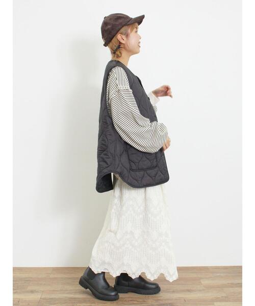 Samansa Mos2（サマンサ モスモス）の「ライトキルティングベスト
