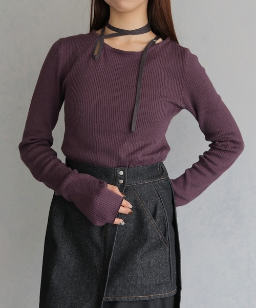 andmary wink choker tops チョーカートップス トップス