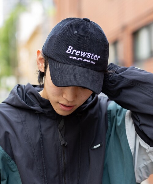 セール】コーデュロイ エンブレム ベースボール キャップ（キャップ