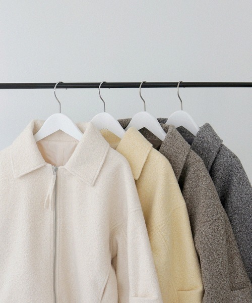 セール】ループツイードショートジャケット（ブルゾン）｜LIAN（リアン