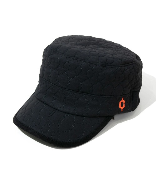 Clef（クレ）の「Clef/クレ　QUILTING RIB WORK CAP（キャップ・メンズ・オリーブ/ブラック/ベージュ・FREE）」の11枚目の写真