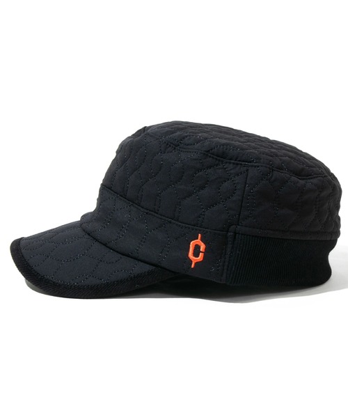 Clef（クレ）の「Clef/クレ　QUILTING RIB WORK CAP（キャップ・メンズ・オリーブ/ブラック/ベージュ・FREE）」の10枚目の写真