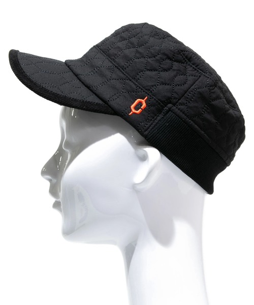 Clef（クレ）の「Clef/クレ　QUILTING RIB WORK CAP（キャップ・メンズ・オリーブ/ブラック/ベージュ・FREE）」の12枚目の写真