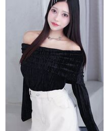 ベロアプリーツTOP
