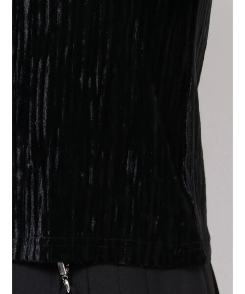 EATME（イートミー）の「ベロアプリーツTOP（Tシャツ/カットソー・レディース・ブラック/アイボリー/ピンク・FREE）」の16枚目の写真