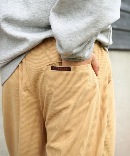 KANGOL(カンゴール)の「【別注】 【KANGOL】 コーデュロイ クライミング テーパード パンツ(その他パンツ・メンズ・ブラック/オリーブ/ベージュ/ネイビー/ブラウン/キャメル・MEDIUM/LARGE/X-LARGE)」の16枚目の写真