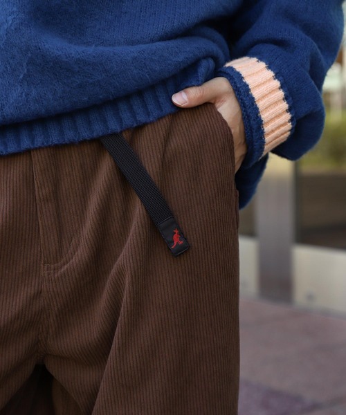 KANGOL(カンゴール)の「【別注】 【KANGOL】 コーデュロイ クライミング テーパード パンツ(その他パンツ・メンズ・ブラック/オリーブ/ベージュ/ネイビー/ブラウン/キャメル・MEDIUM/LARGE/X-LARGE)」の12枚目の写真