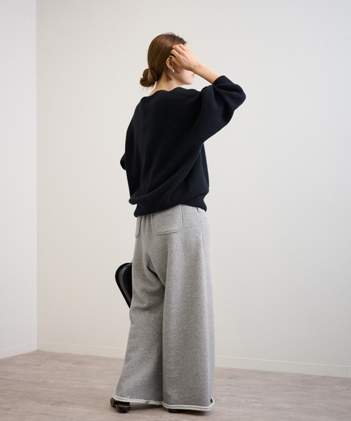 【ほぼ新品】SEEALL BUGGY PANTSワイドパンツ（定価¥42900） SEEALL・BUGGY PANTS (WITH COTTON LINING) / browniegift