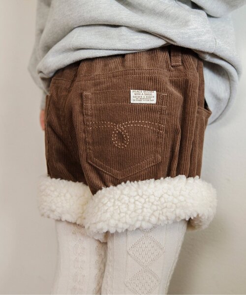 セール】あったか裾ボアショートパンツ（その他パンツ）｜BREEZE