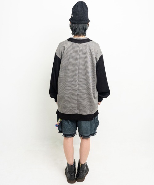 masterkey（マスターキー）の「mcg3568-JAPONISM-C カーディガン（カーディガン/ボレロ・メンズ・ブラック×グレー/ブラウン系その他・FREE）」の15枚目の写真