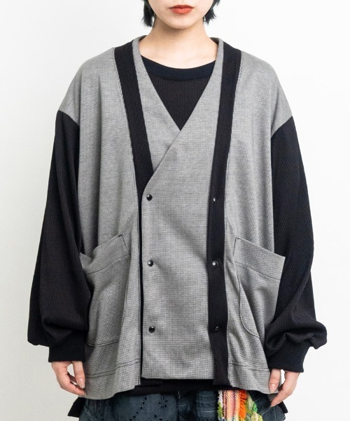 masterkey（マスターキー）の「mcg3568-JAPONISM-C カーディガン（カーディガン/ボレロ・メンズ・ブラック×グレー/ブラウン系その他・FREE）」の16枚目の写真