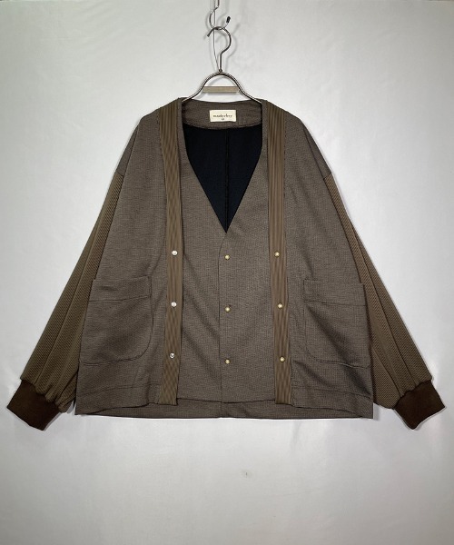 masterkey（マスターキー）の「mcg3568-JAPONISM-C カーディガン（カーディガン/ボレロ・メンズ・ブラック×グレー/ブラウン系その他・FREE）」の19枚目の写真