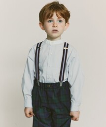 green label relaxing | バンドカラー シャツ ロングスリーブ / キッズ 100cm-130cm(シャツ/ブラウス)