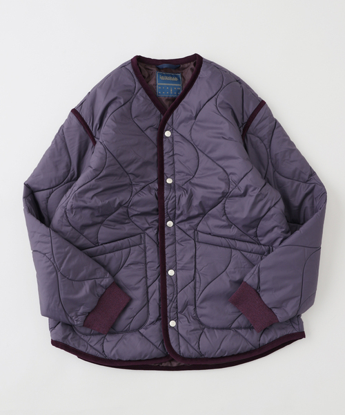 LAVENHAM（ラベンハム）の「LAVENHAM / ラベンハム QUILT LINER JACKET LV10027（その他アウター・メンズ・カーキ/パープル・MEDIUM/LARGE）」の2枚目の写真