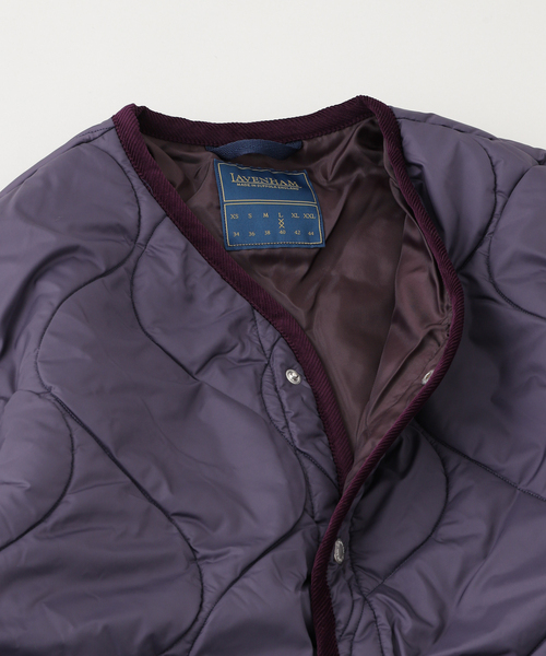 LAVENHAM（ラベンハム）の「LAVENHAM / ラベンハム QUILT LINER JACKET LV10027（その他アウター・メンズ・カーキ/パープル・MEDIUM/LARGE）」の7枚目の写真