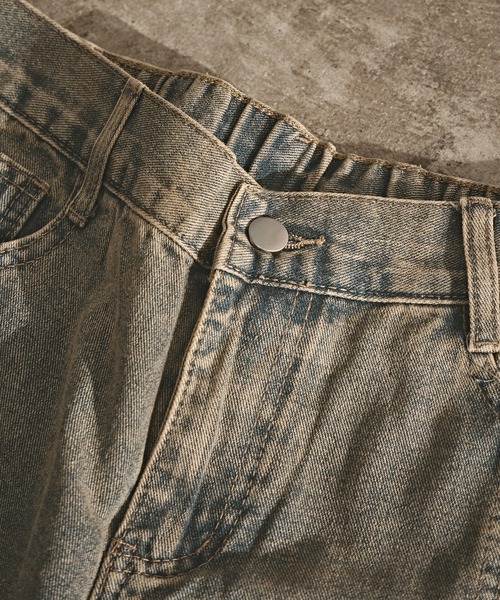 ALL RUNS(オールランズ)の「ヴィンテージ加工 デニムパンツ(デニムパンツ・メンズ・ブルー・L/M)」の13枚目の写真