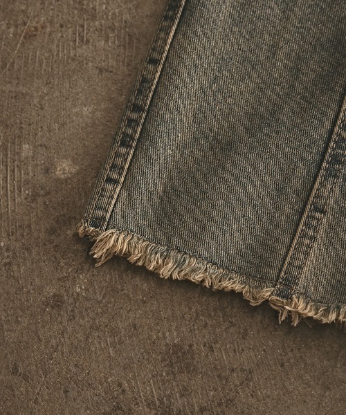 ALL RUNS(オールランズ)の「ヴィンテージ加工 デニムパンツ(デニムパンツ・メンズ・ブルー・L/M)」の14枚目の写真