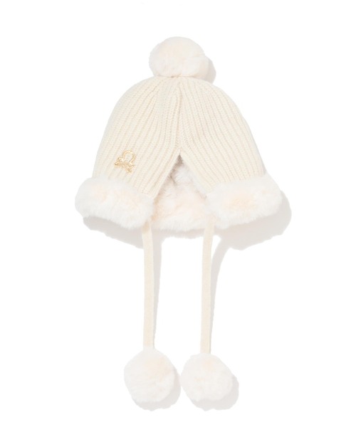 【定価28,600円】MARK&LONA Jennie Fur Knit Cap MARK & LONA（マークアンドロナ）の「Jennie Fur Knit Cap