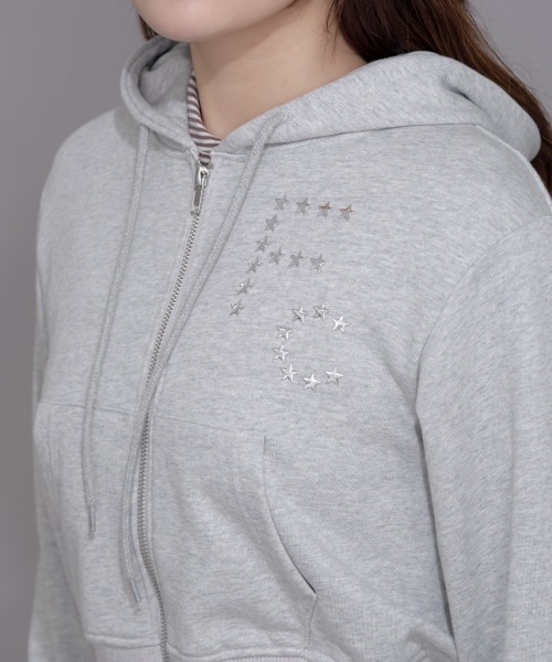 FCMM（エフシーエムエム）の「【日本限定】STAR ZIP UP HOODIE/スタージップアップフーディ（パーカー・レディース・アイボリー/グレー/ネイビー・SMALL/MEDIUM）」の15枚目の写真