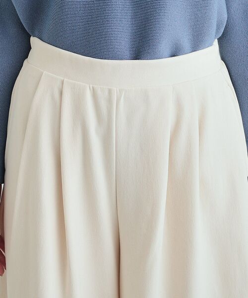 DRESKIP（ドレスキップ）の「◆【S-LL】すそくるっガウチョパンツ（その他パンツ・レディース・ブラック/アイボリー/ベージュ・03/02/01/04）」の19枚目の写真